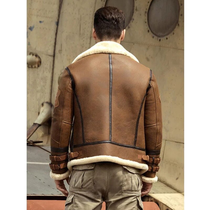 shearling jacket-faux shearling jacket-shearling jacket mens-shearling leather jacket,mens leather jacket,mens coat