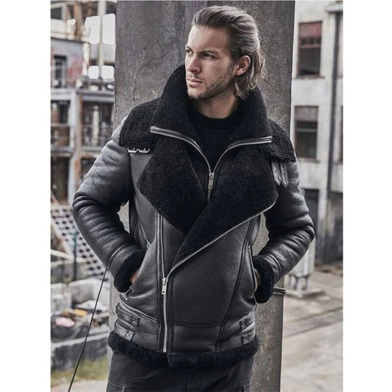 b3 bomber jacket-b 3 bomber jacket-b3 sheepskin bomber jacket-original b3 bomber jacket-sheepskin b3 flight jacket-mens b3 bomber jacket-Men's B3 Shearling Bomber Jacket-Shearling Bomber Jacket - Military Pilot Fur Coat-Men's Fur Jacket-Sheepskin Leather-Faux Shearling-Sheepskin Jackets-shearling leather jacket-Shearling Jackets-shearling jacket mens-shearling jacket-Shearling Collar Jacket-Leather Jacket with Fur Collar-Flight Jacket-faux shearling jacket-B3 Bomber Jackets-b3 bomber coat