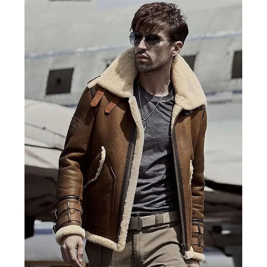 b3 bomber jacket-b 3 bomber jacket-b3 sheepskin bomber jacket-original b3 bomber jacket-sheepskin b3 flight jacket-mens b3 bomber jacket-Men's B3 Shearling Bomber Jacket-Shearling Bomber Jacket - Military Pilot Fur Coat-Men's Fur Jacket-Sheepskin Leather-Faux Shearling-Sheepskin Jackets-shearling leather jacket-Shearling Jackets-shearling jacket mens-shearling jacket-Shearling Collar Jacket-Leather Jacket with Fur Collar-Flight Jacket-faux shearling jacket-B3 Bomber Jackets-b3 bomber coat