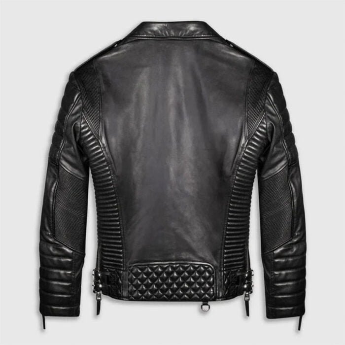 biker jacket-leather motor bike jacket-leather biker jacket-bike jacket-Men Stylish Biker Leather Jacket-Pebbled Leather-leather motor bike jacket-Mens Black Leather Biker Jacket-black leather jacket-motorbike leather jacket