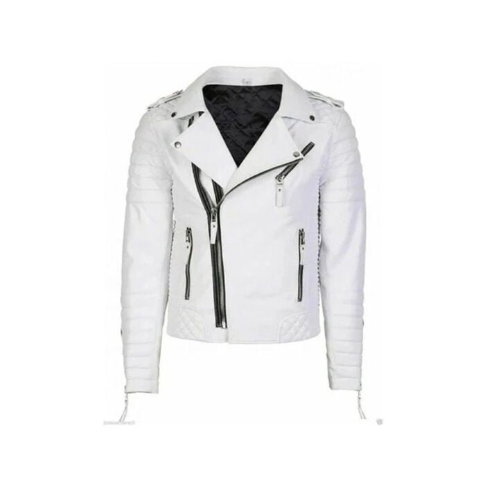 biker jacket-leather motor bike jacket-leather biker jacket-bike jacket-Men Stylish Biker Leather Jacket-Pebbled Leather-leather motor bike jacket-Mens Black Leather Biker Jacket-biker leather white jacket