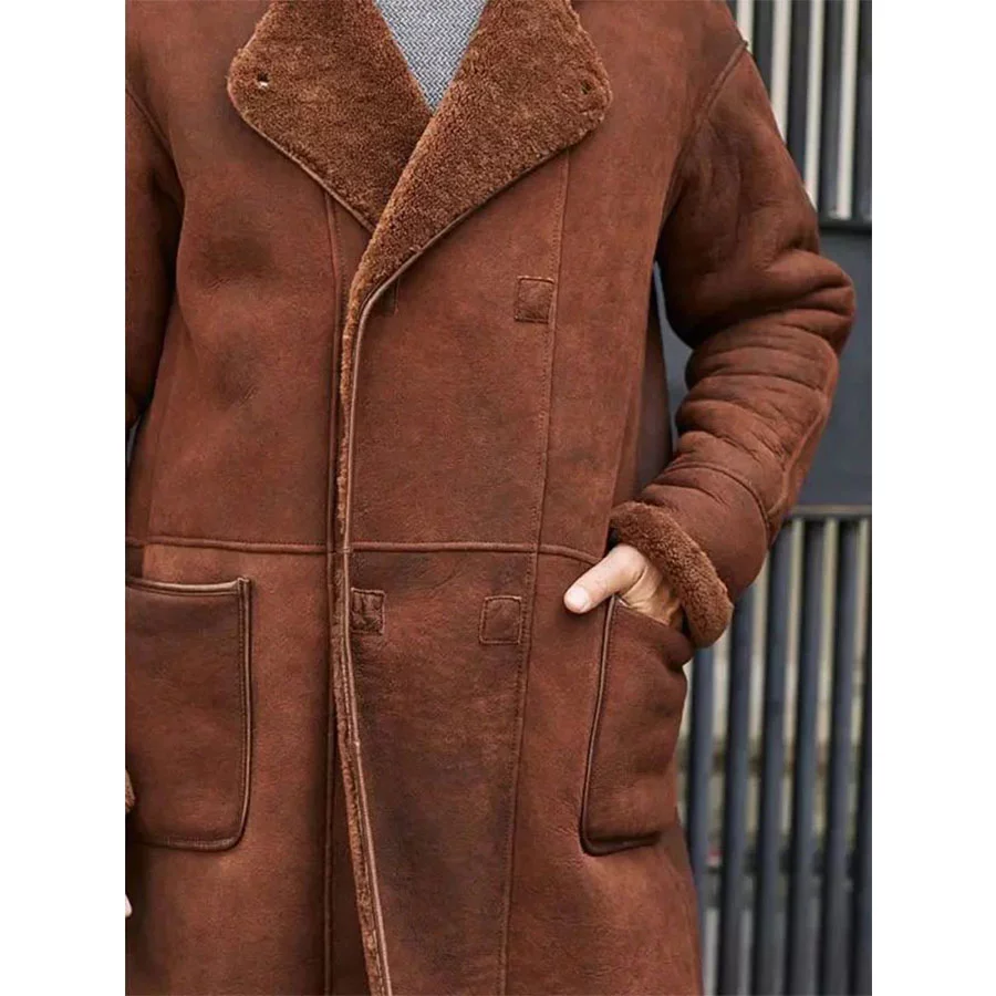 Men's Shearling Coats-shearling jacket men-shearling trench coat mens-black leather shearling jacket mens-mens sheepskin coat-sheepskin jacket mens-mens shearling bomber jacket-mens leather sheepskin coat