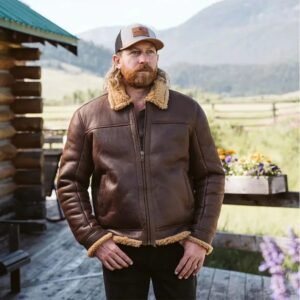 shearling jacket-faux shearling jacket-shearling jacket mens-shearling leather jacket