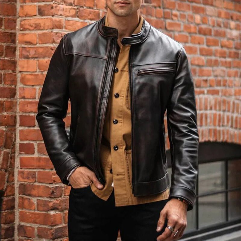 brown Leather Men Jacket-brown leather jackets-brown leather jacket men-brown Suede Leather Jacket Men-leather & suede jackets,Tan lether jacket-brown jacket-brown leather coat-brown jacket leather-leather brown jackets for men