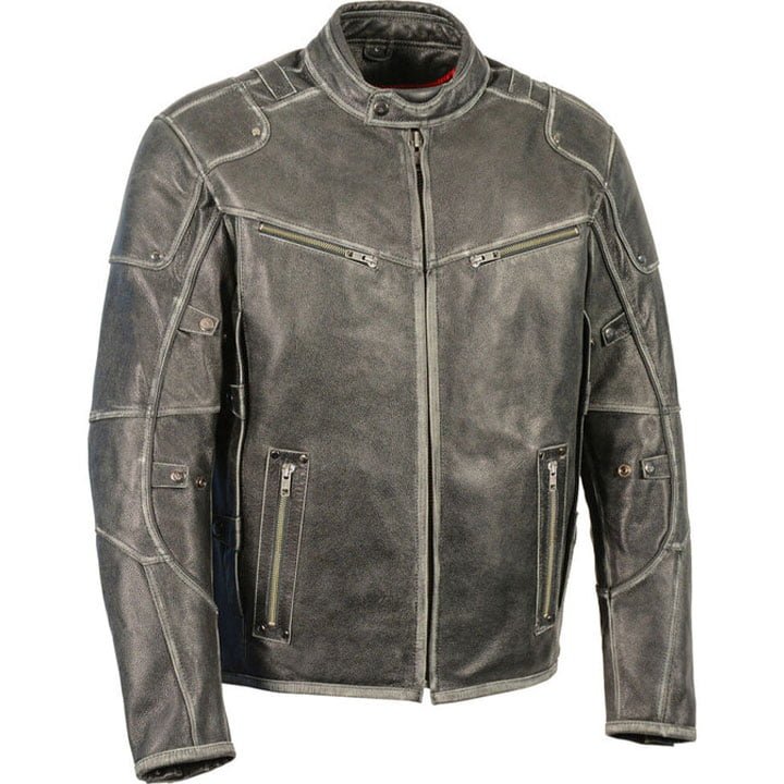 biker jacket-leather motor bike jacket-leather biker jacket-bike jacket-Men Stylish Biker Leather Jacket-Pebbled Leather-leather motor bike jacket- Mens Black Leather Biker Jacket