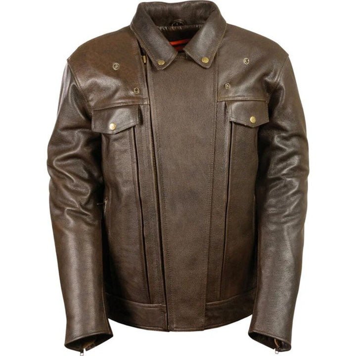 biker jacket-leather motor bike jacket-leather biker jacket-bike jacket-Men Stylish Biker Leather Jacket-Pebbled Leather-leather motor bike jacket- Mens Black Leather Biker Jacket