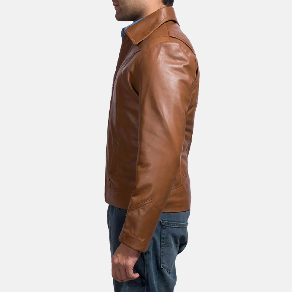 Wolverine Jacket, Men X Wolverine Brown Leather Jacket, Vintage Real Leather Wolverine Jacket, Men X Leather Jacket