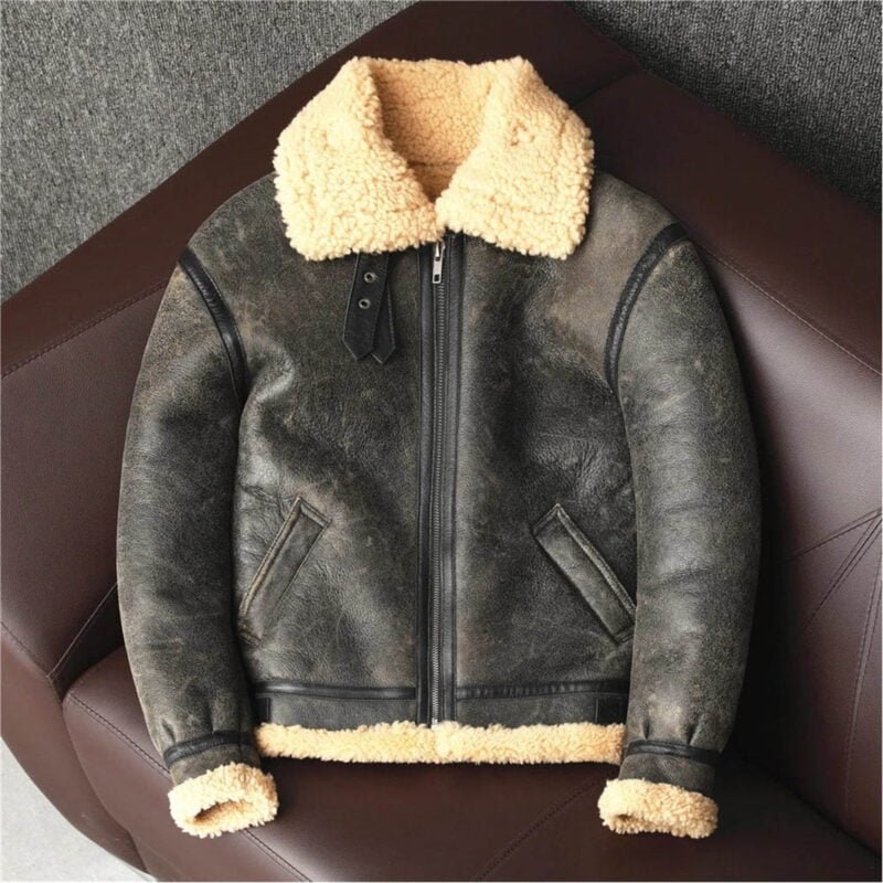 b3 bomber jacket-b3 sheepskin bomber jacket-original b3 bomber jacket-b3 bomber coat-sheepskin b3 flight jacket-mens b3 bomber jacket-Men's B3 Shearling Bomber Jacket-Shearling Bomber Jacket - Military Pilot Fur Coat-Men's Fur Jacket-Sheepskin Leather-Sheepskin Jackets-shearling leather jacket-Shearling Jackets-shearling jacket mens-shearling jacket-Shearling Collar Jacket-Leather Jacket with Fur Collar-Flight Jacket- shearling jacket-B3 Bomber Jackets