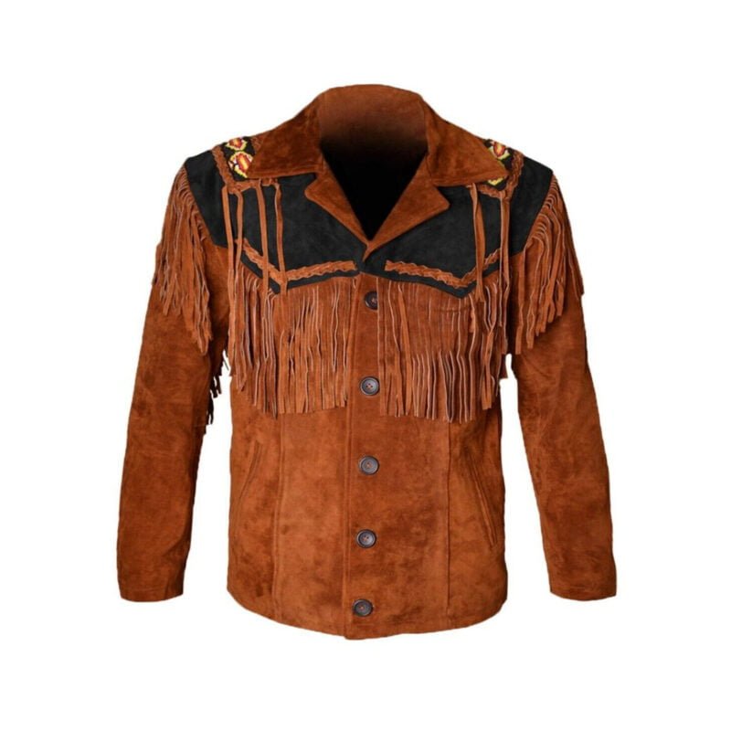 native american jackets-native american coats-native american jackets and coats-native american jackets for mens-native american leather jacket-brown native american style jacket-american indian jacket-native american jacket men's-native indian jackets-Men Native Western Cowboy White Suede Leather Jacket Fringe & Beaded Coat, Handmade Vintage Western Cowboy Suede Leather Jacket with Fringe-Native American Cowboy Leather Jacket Fringe & Beaded Western Suede Jacket, Vintage Handmade Cowboy Western Bones Beads Leather Jacket Coat