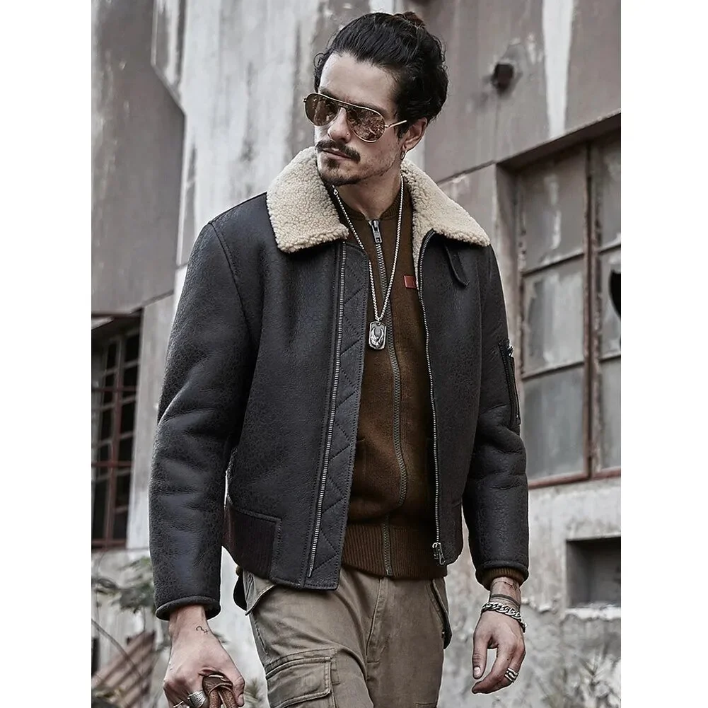 aviator bomber jacket-aviator jackets-aviator jacket-aviator leather jacket-aviator jacket shearling-aviator jacket men-aviator Fur Jacket-aviator Leather Jacket with Fur Collar-leather aviator jacket mens-leather aviator jacket-faux aviator jacket