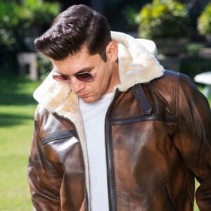 shearling jacket-faux shearling jacket-shearling jacket mens-shearling leather jacket