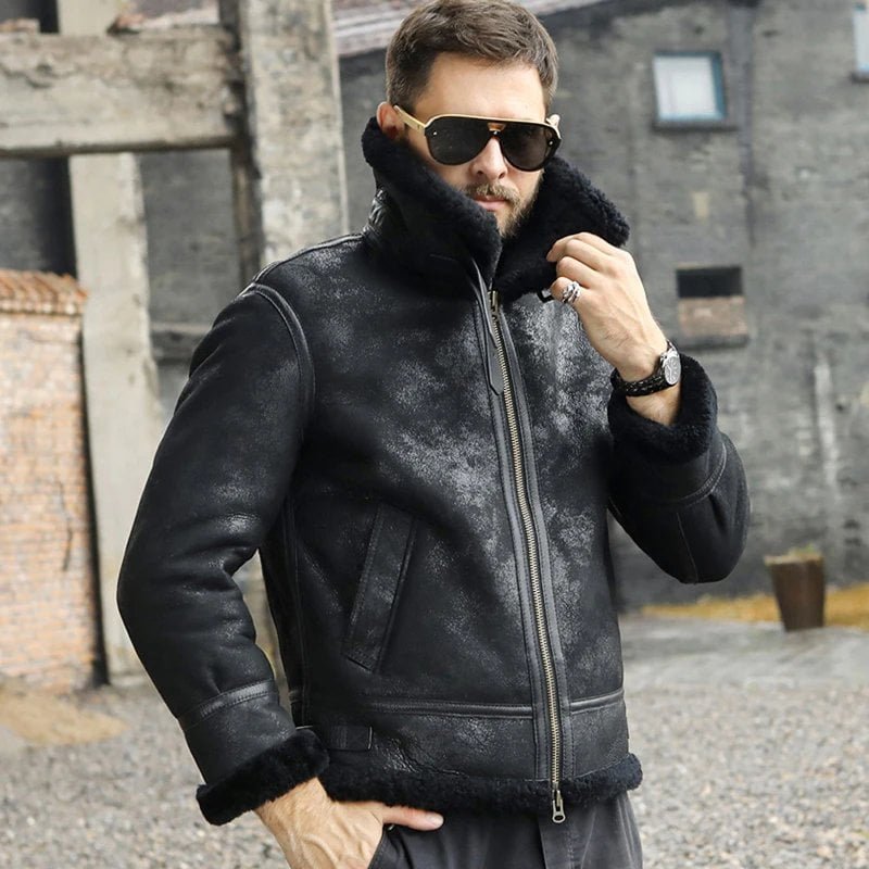 aviator bomber jacket-aviator jackets-aviator jacket-aviator leather jacket-aviator jacket shearling-aviator jacket men-aviator Fur Jacket-aviator Leather Jacket with Fur Collar-leather aviator jacket mens-leather aviator jacket-faux aviator jacket