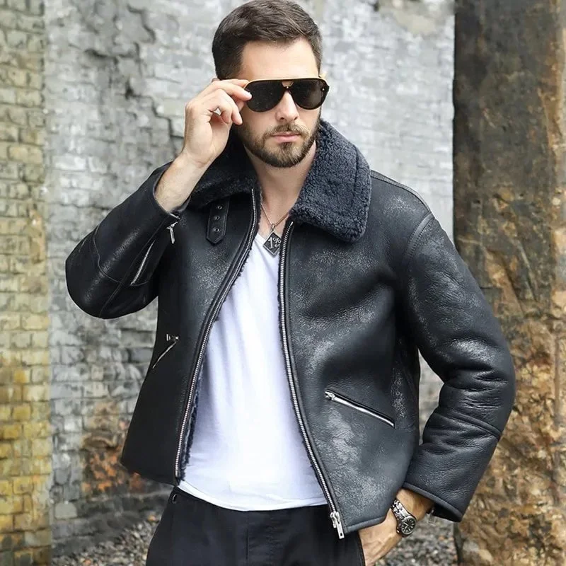 aviator bomber jacket-aviator jackets-aviator jacket-aviator leather jacket-aviator jacket shearling-aviator jacket men-aviator Fur Jacket-aviator Leather Jacket with Fur Collar-leather aviator jacket mens-leather aviator jacket-faux aviator jacket