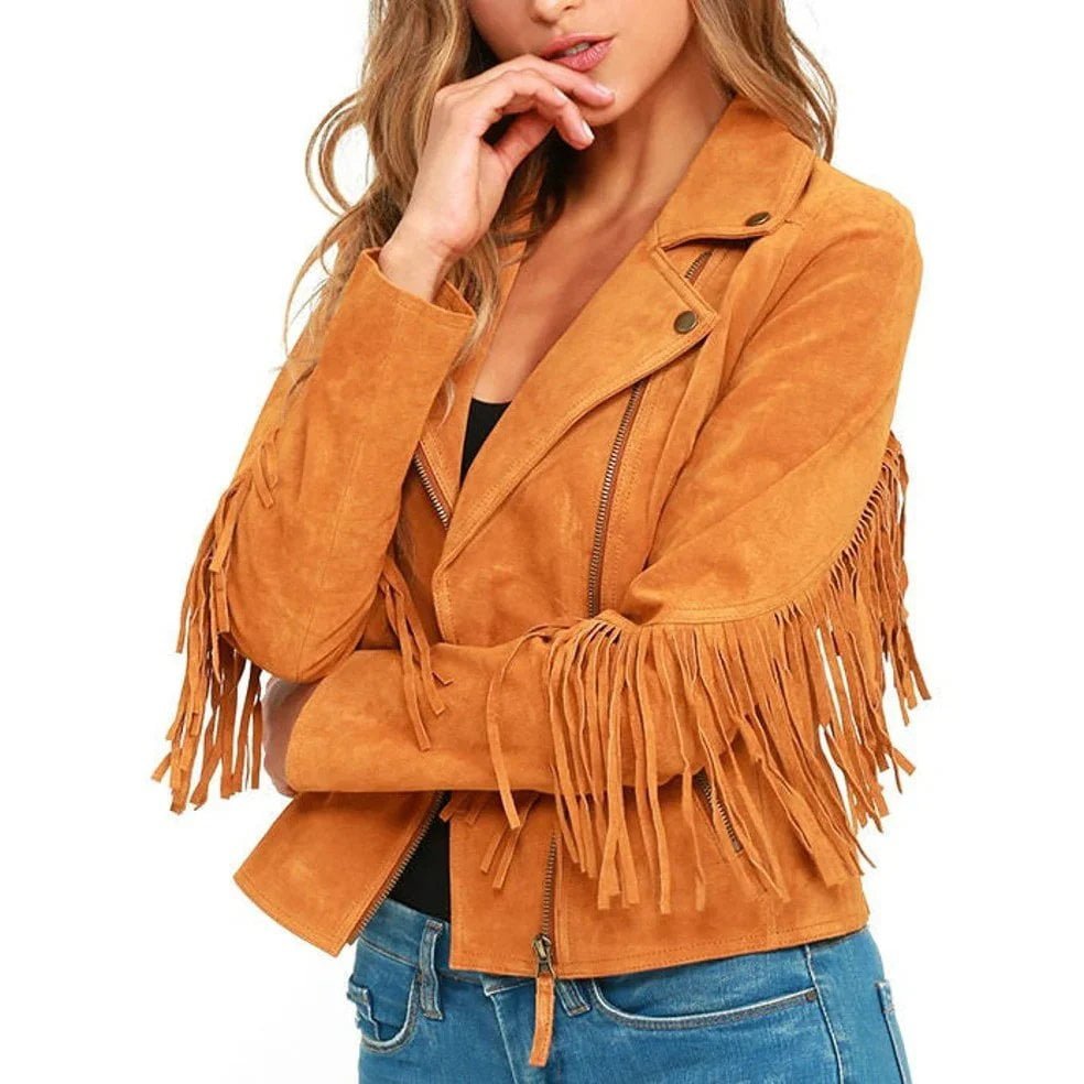 cowgirl jacket-cowgirl jacket with fringe-women western jacket-fringe cowgirl jacket-fringe cowboy jacket-cowgirl leather jacket-cowgirl coat-western fringe jacket womens-western coats for ladies