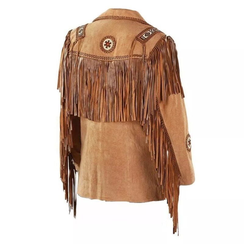 american indian jacket- cowboy coat- cowboy jacket- fringe jacket- Men's Traditional Native Indian Cowboy Real Suede Leather Western Jacket- native american coats- native american fringe Jacket- native american jacket men's- native american jackets- native american jackets and coats- native american jackets for mens- native american leather jacket- native american style jacket- native indian jackets- native jacket- suede fringe jacket- vintage suede jacket