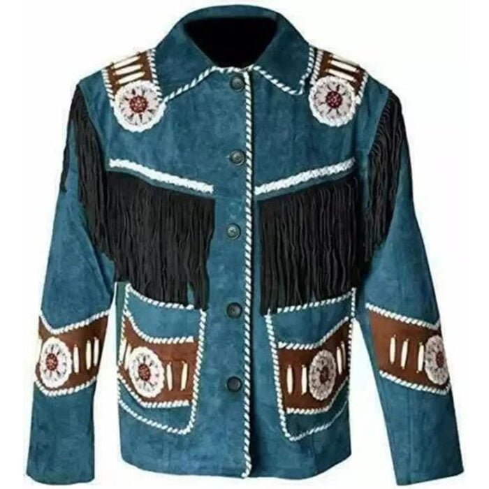 american indian jacket- cowboy coat- cowboy jacket- fringe jacket- Men's Traditional Native Indian Cowboy Real Suede Leather Western Jacket- native american coats- native american fringe Jacket- native american jacket men's- native american jackets- native american jackets and coats- native american jackets for mens- native american leather jacket- native american style jacket- native indian jackets- native jacket- suede fringe jacket- vintage suede jacket