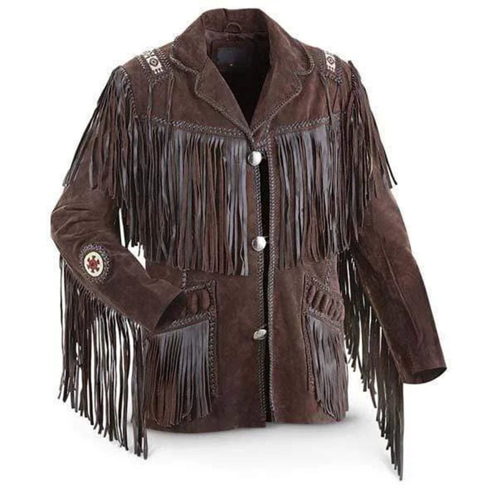 american indian jacket- cowboy coat- cowboy jacket- fringe jacket- Men's Traditional Native Indian Cowboy Real Suede Leather Western Jacket- native american coats- native american fringe Jacket- native american jacket men's- native american jackets- native american jackets and coats- native american jackets for mens- native american leather jacket- native american style jacket- native indian jackets- native jacket- suede fringe jacket- vintage suede jacket